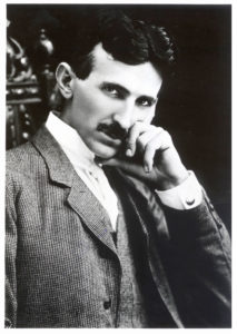 Nikola Tesla B&W