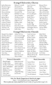 2017-11.09 - Choral Concert students